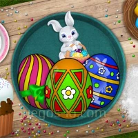 jugar Handmade Easter Eggs Coloring Book online