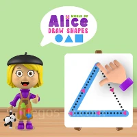 jugar World of Alice   Draw Shapes online
