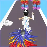 running in foam Escena
