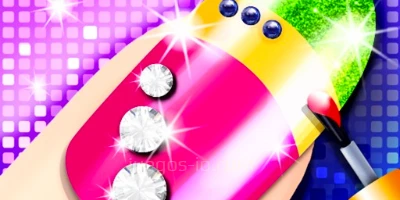 jugar Girls Nail Art Salon online