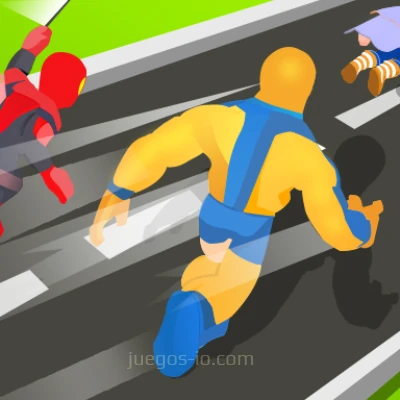 jugar Superhero Transform Change Race online