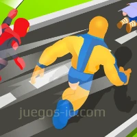 jugar Superhero Transform Change Race online
