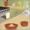 Pizza Margherita - Cooking with Emma GIF Corto